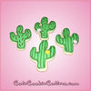Frosted Cactus Cookies Cheap Cookie Cutters