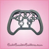 Detailed Gray Video Game Controller Cookie Cutter 