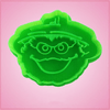 Oscar the Grouch Plastic Cookie Cutter