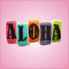 Pink Aloha Sign Cookie Cutter