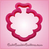 Pink Bonnie Bee Girl Cookie Cutter
