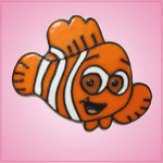 Pink Clyde Clownfish Cookie Cutter