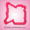 Pink Crane Cookie Cutter