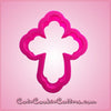 Pink Cross Detailed Cookie Cutter