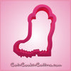 Pink Fireman Boot Cookie Cutter