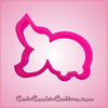 Pink Goldie Goldfish Cookie Cutter