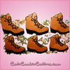 Pink Hiking Boot Cookie Cutter