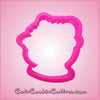 Pink Mrs. Potts Cookie Cutter