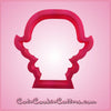 Pink Sabrina School Girl Cookie Cutter