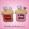 Pink Sand Bucket Cookie Cutter