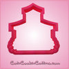 Pink School House Cookie Cutter