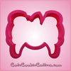 Pink Squiggley Spider Girl Cookie Cutter