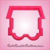 Pink Train Caboose Cookie Cutter