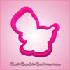 Pink Tyrannosaurus Rex Whimsical Cookie Cutter