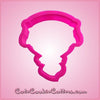Pink Vitruvius Cookie Cutter