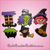 Pink Witch Head Valerie Cookie Cutter