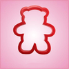 Red Teddy Bear Cookie Cutter 