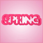 Spring Word Cookie Cutter