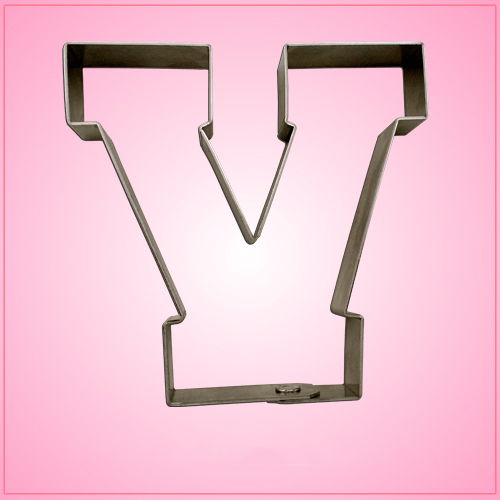 Varsity Letter V Cookie Cutter - Cheap Cookie Cutters