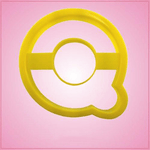 Yellow Letter Q Cookie Cutter