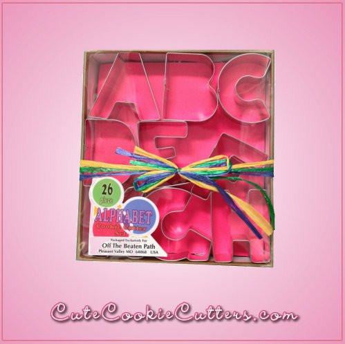 Alphabet Cookie Cutters