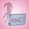 Pink Awareness Ribbon Cookie Cutter