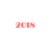 2018 Year Stencil