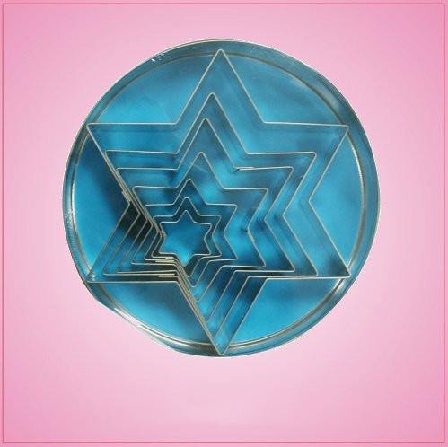 6 point Star Cookie Cutter Set Cheap Cookie Cutters