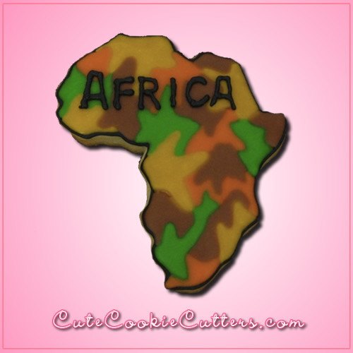 Mini Africa Cookie Cutter 