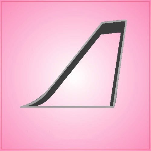 Airplane Tail Fin Cookie Cutter