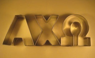 Alpha Chi Omega Cookie Cutters