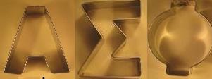 Alpha Sigma Phi Cookie Cutters