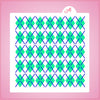 Argyle Pattern Stencil Set