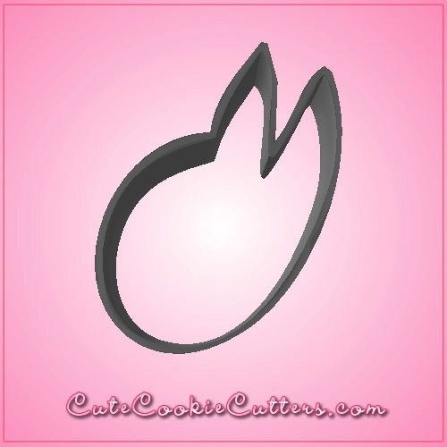 Cartoon Bunny Head Cookie Cutter 