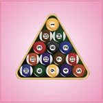 Billiards Rack Cookie Cutter