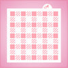 Buffalo Plaid Cookie Stencil