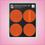 Cincinnati Bengals Cookie Cutter Set
