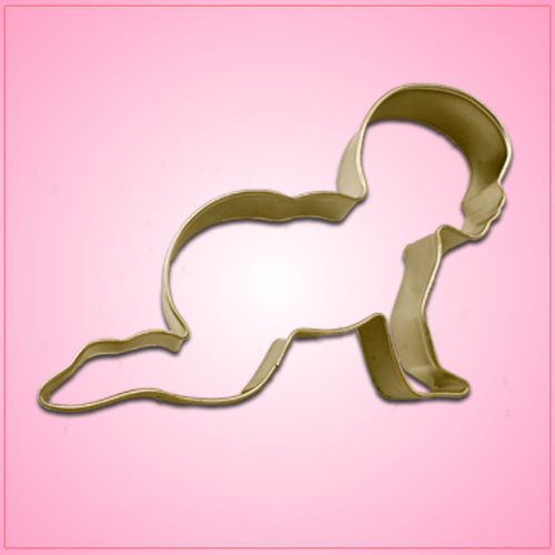 Crawling Baby Cookie Cutter 