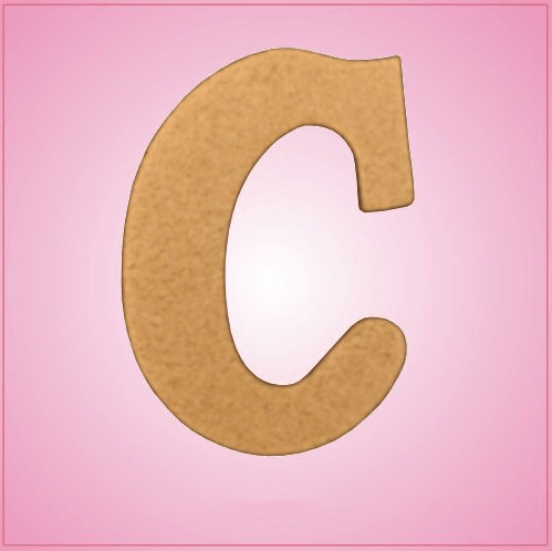 Cursive Letter C Cookie Cutter 