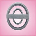 Cursive Letter O Cookie Cutter 