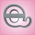 Cursive Letter Q Cookie Cutter 