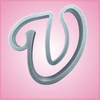 Cursive Letter U Cookie Cutter 