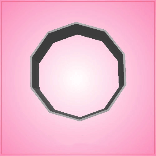 Decagon Cookie Cutter 