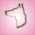 Doberman Pinscher Head Cookie Cutter 