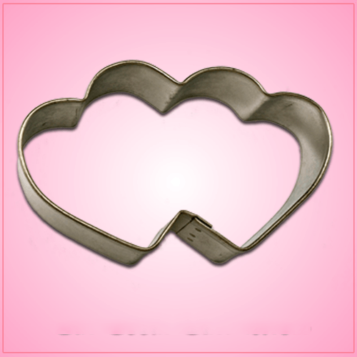 Double Heart Cookie Cutter 