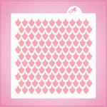 Dragon Scales Pattern Stencil