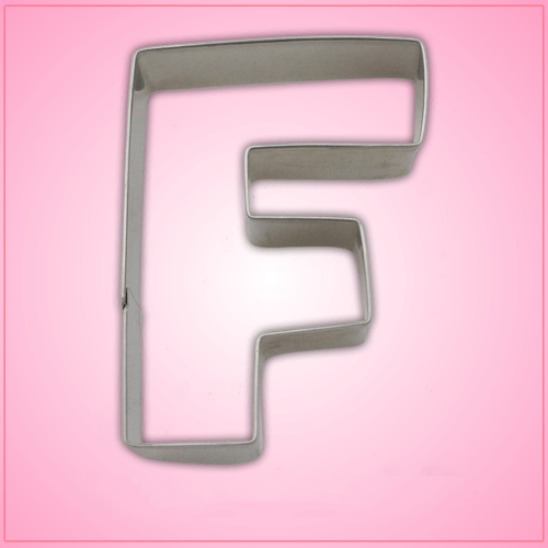Letter F Cookie Cutter - Cheap Cookie Cutters