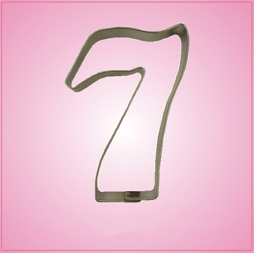 Fancy Number 7 Cookie Cutter 