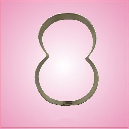 Fancy Number 8 Cookie Cutter 