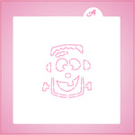 Funny Frankenstein Stencil